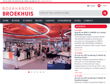 Tablet Screenshot of boekhandelbroekhuis.nl